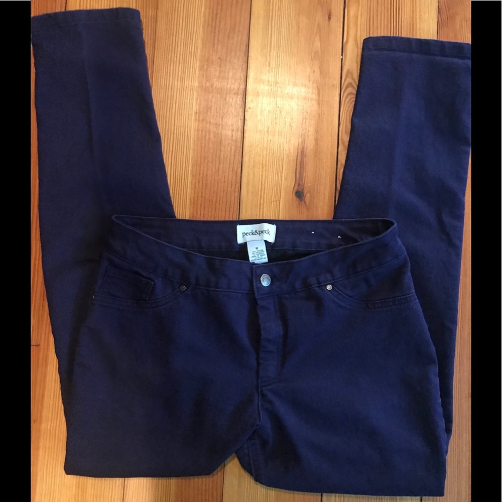 Peck and peck purple jeans